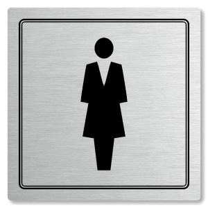 Piktogram WC ženy